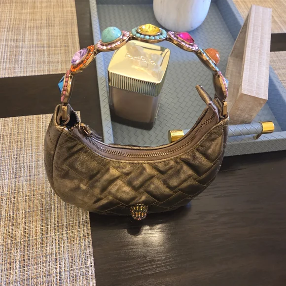 Kurt GEIGER elegant Brown Quilted Women's Bag - Picture 4 of 8